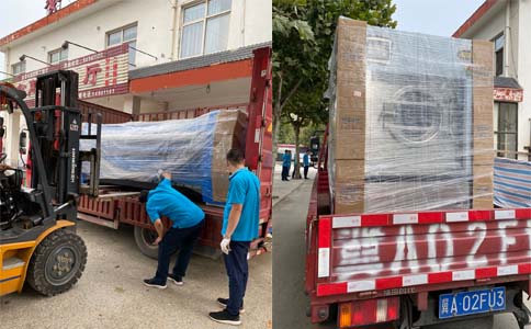 今天石家莊趙縣中醫(yī)院洗衣房設備送貨 今天石家莊趙縣中醫(yī)院洗衣房設備送貨